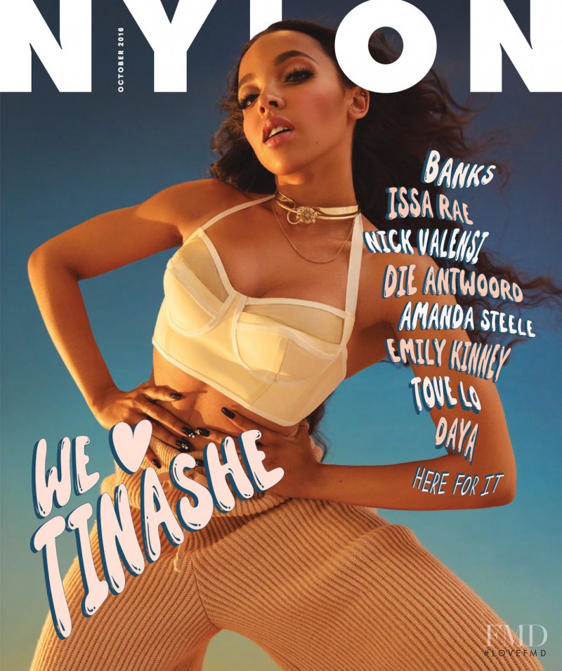 Tinashe featured on the Nylon cover from October 2016