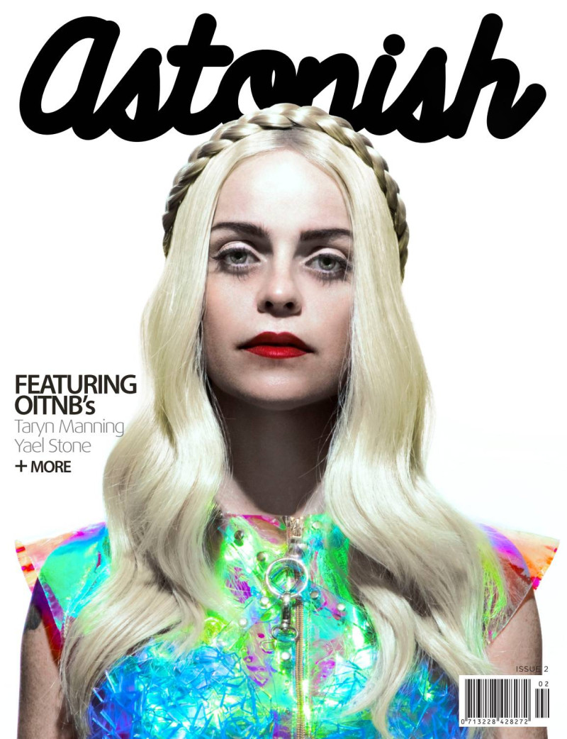 Taryn Manning featured on the Astonish cover from July 2014