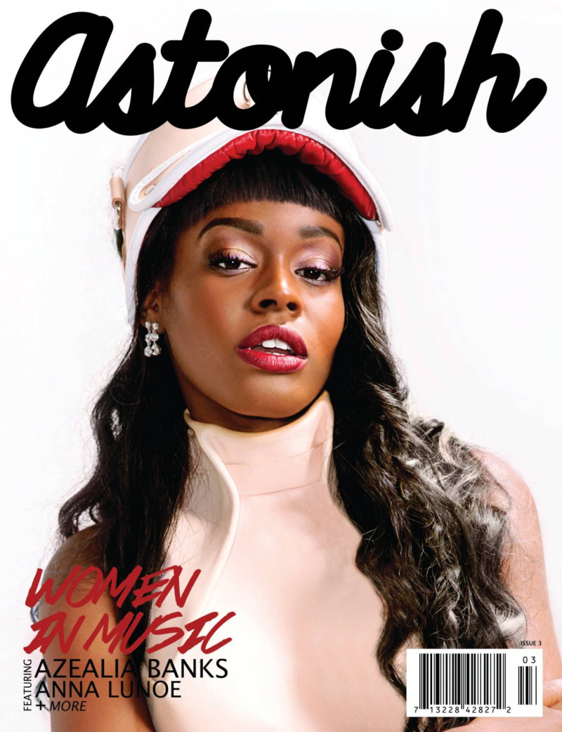 Azealia Banks featured on the Astonish cover from March 2015