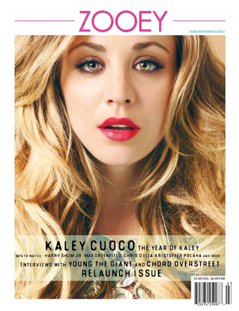  featured on the Zooey cover from February 2012