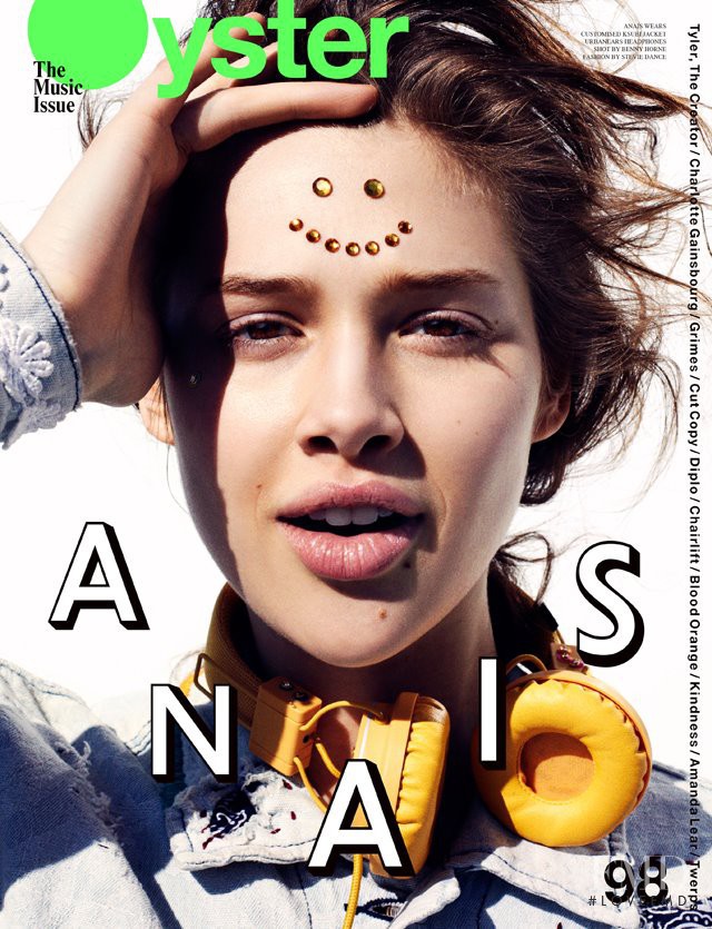 Anais Pouliot featured on the Oyster cover from April 2012