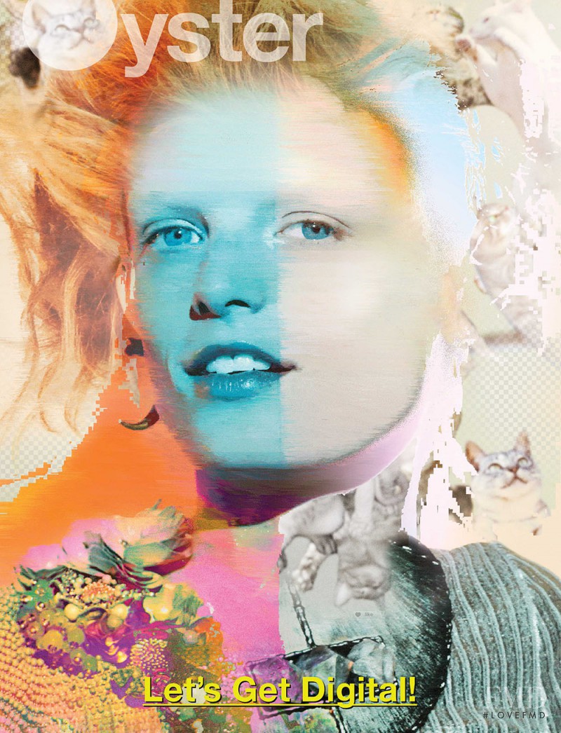 Hanne Gaby Odiele featured on the Oyster cover from September 2012