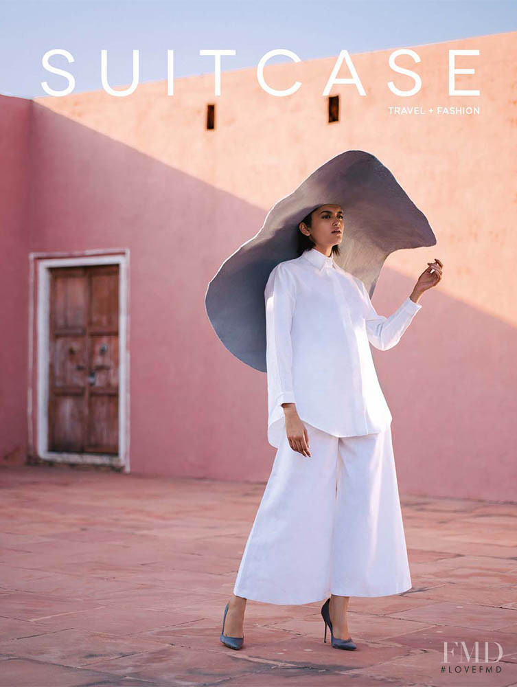 Natasha Ramachandran featured on the Suitcase cover from December 2015