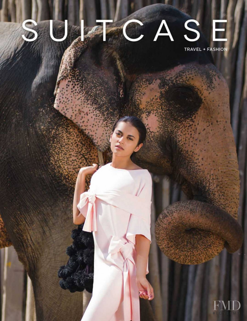 Natasha Ramachandran featured on the Suitcase cover from December 2015