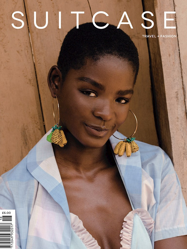 Mouna Fadiga featured on the Suitcase cover from June 2017