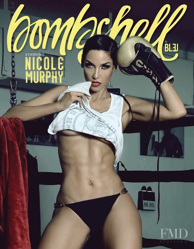 Nicole Mitchell featured on the Bombshell by BLEU cover from August 2015
