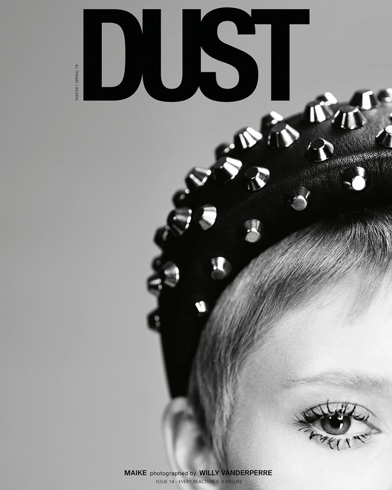Maike Inga featured on the Dust cover from December 2018