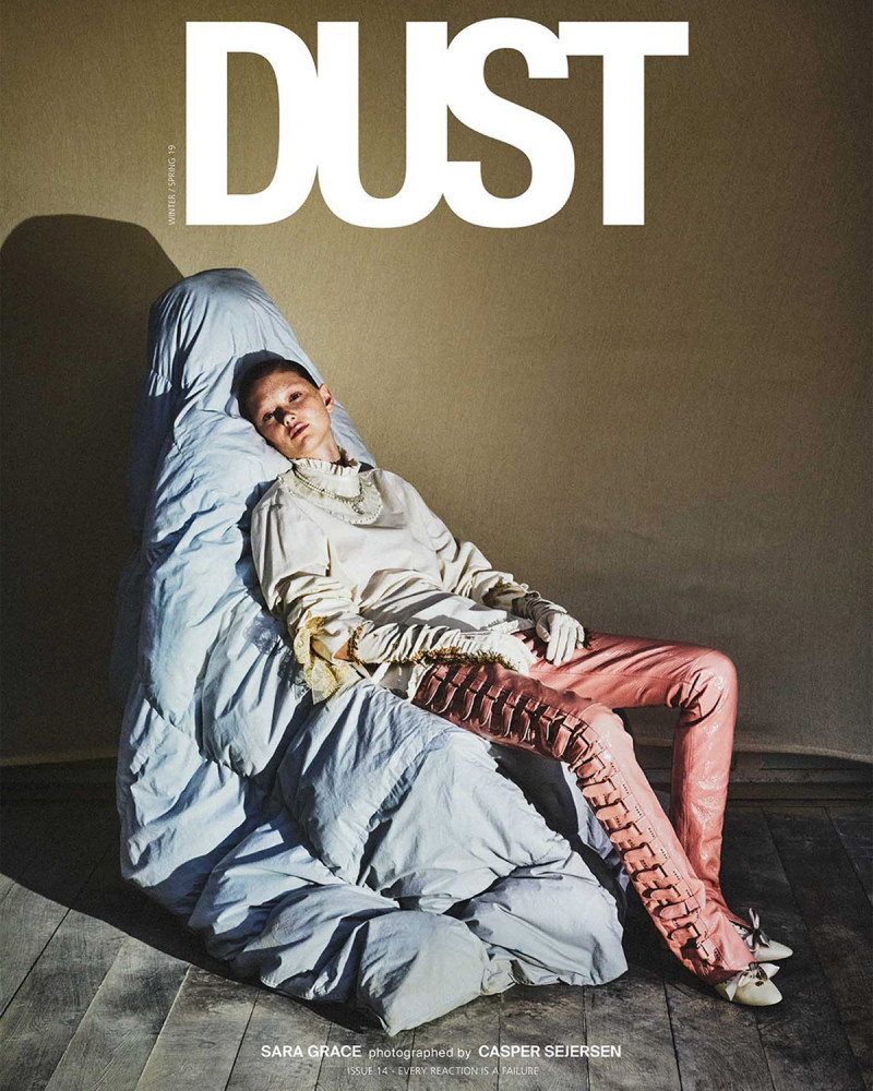 Sara Grace Wallerstedt featured on the Dust cover from December 2018