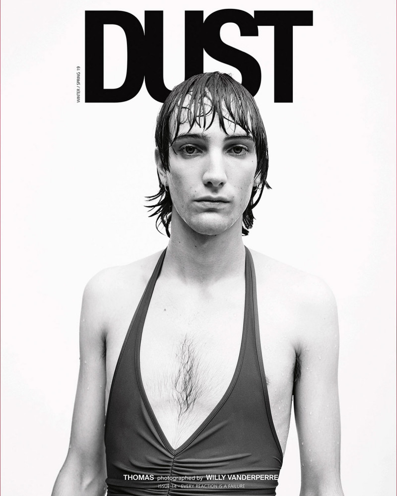 Thomas Riguelle featured on the Dust cover from December 2018