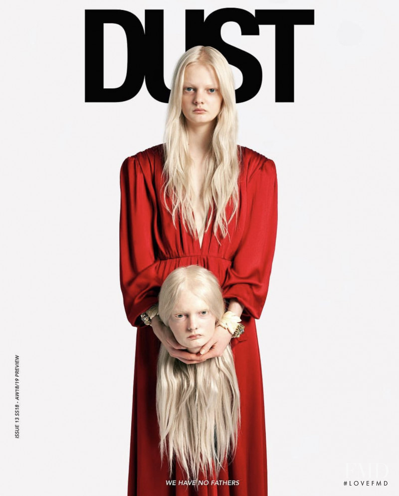 Unia Pakhomova featured on the Dust cover from September 2018