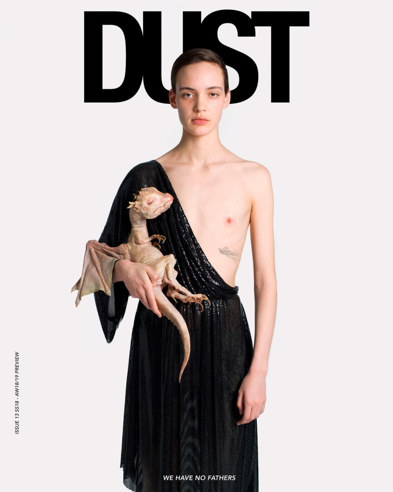 Oslo Grace featured on the Dust cover from September 2018