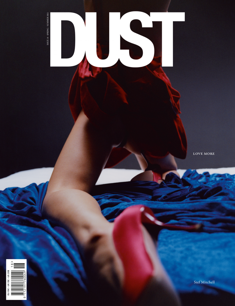 Aida Blue Becheanu featured on the Dust cover from February 2021