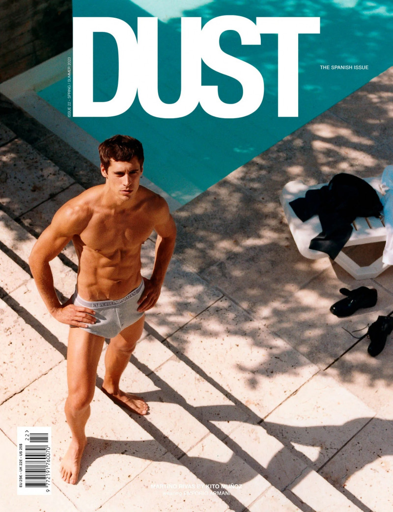 Martiño Rivas featured on the Dust cover from January 2023