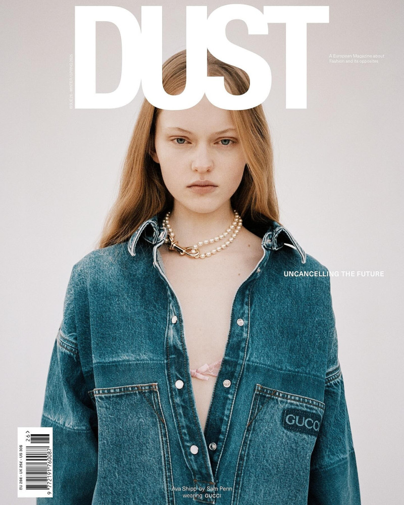 Ava Shipp featured on the Dust cover from December 2024