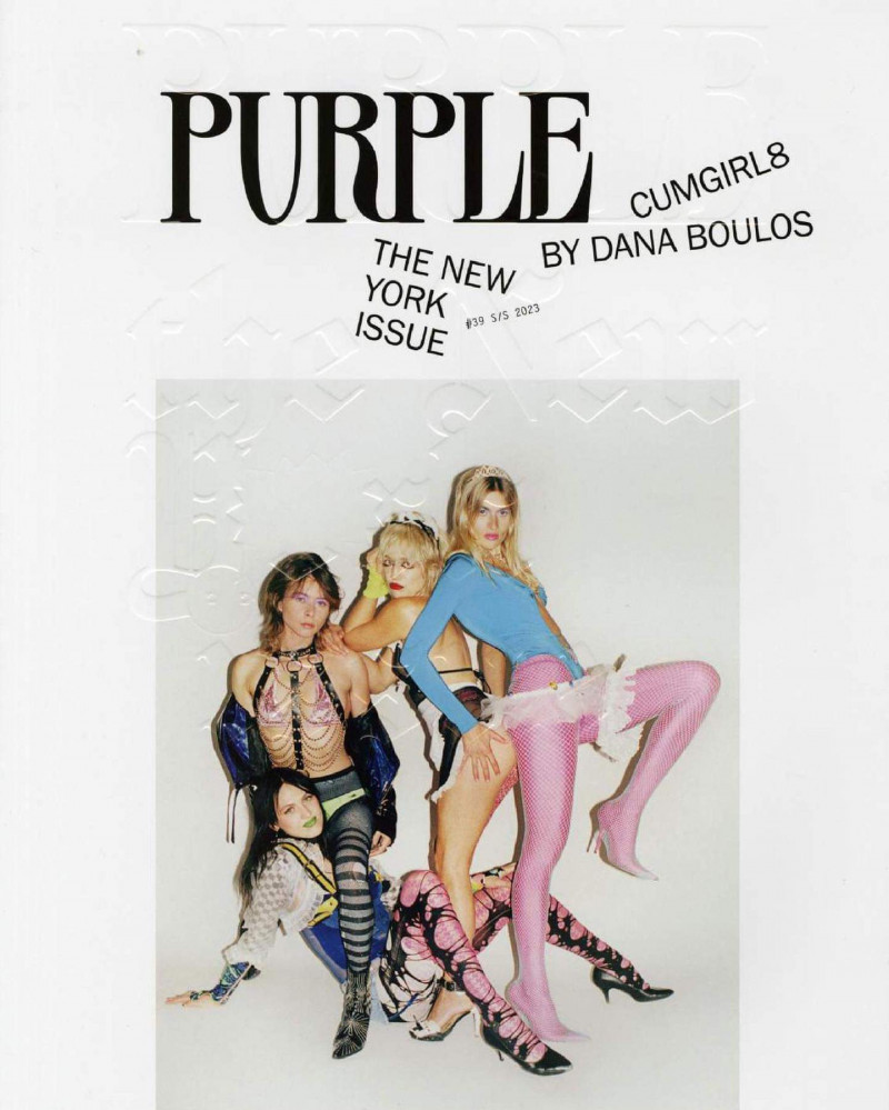  featured on the Purple Fashion cover from March 2023