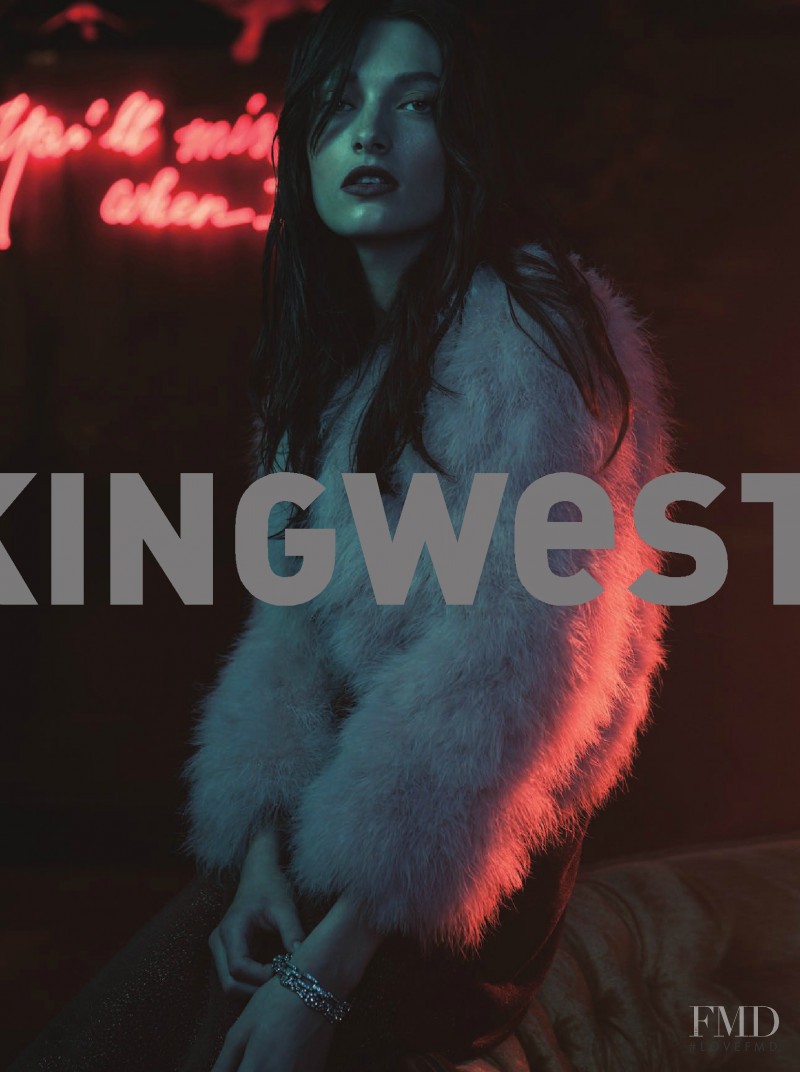Kristen Murphy featured on the King West cover from February 2014