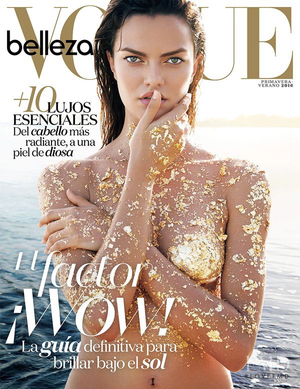  featured on the Vogue Belleza Mexico cover from April 2016