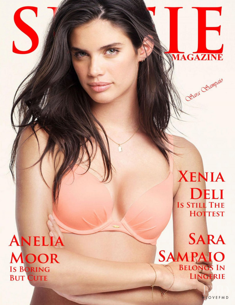 Sara Sampaio featured on the Selfie cover from December 2018