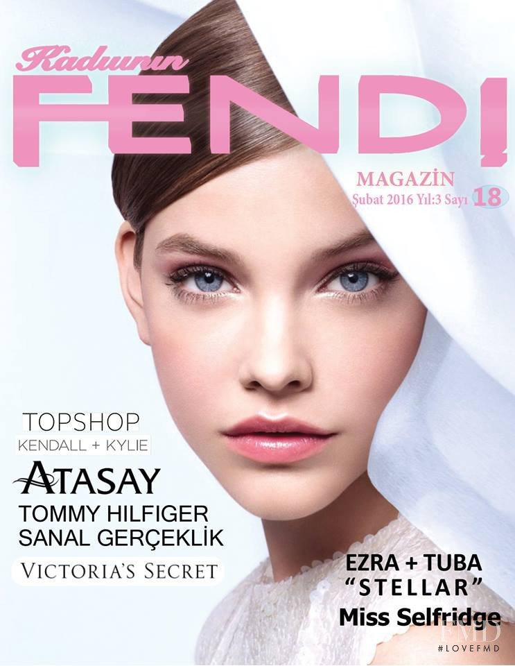 Barbara Palvin featured on the Fendi cover from June 2016