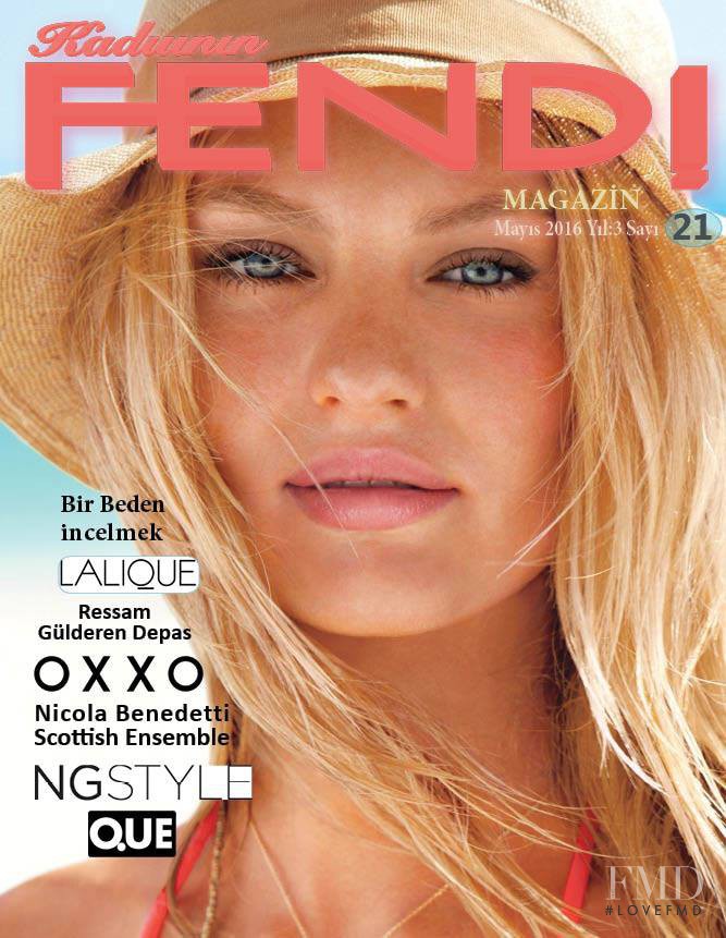 Candice Swanepoel featured on the Fendi cover from May 2016