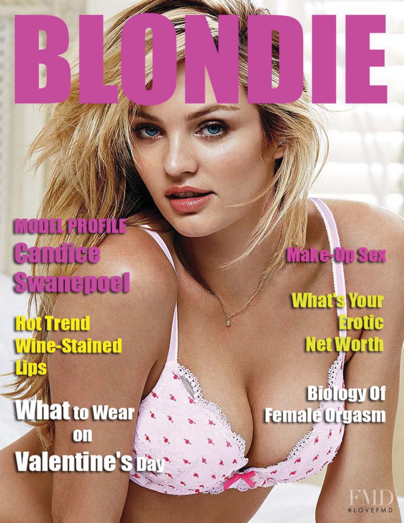 Candice Swanepoel featured on the Blondie cover from January 2015