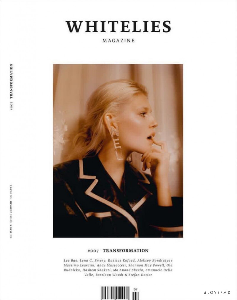 Ola Rudnicka featured on the Whitelies cover from March 2019