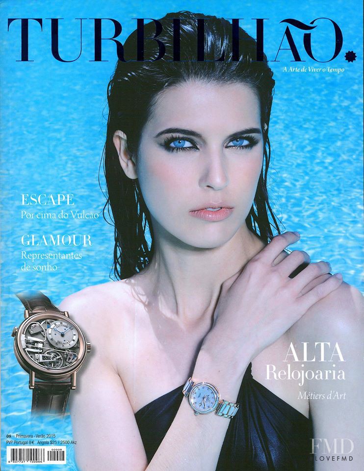 Carolina Capitao featured on the Turbilhao cover from June 2015