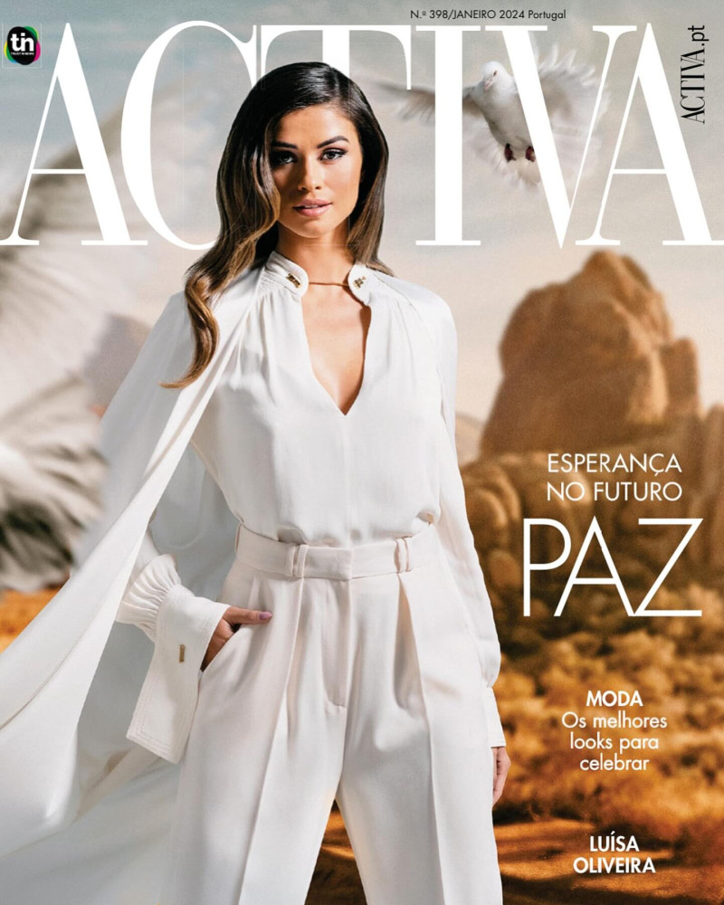 Luisinha Barosa Oliveira featured on the Activa Portugal cover from January 2024