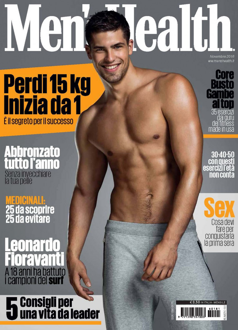 Miroslav Cech

 featured on the Men\'s Health Italy cover from November 2018