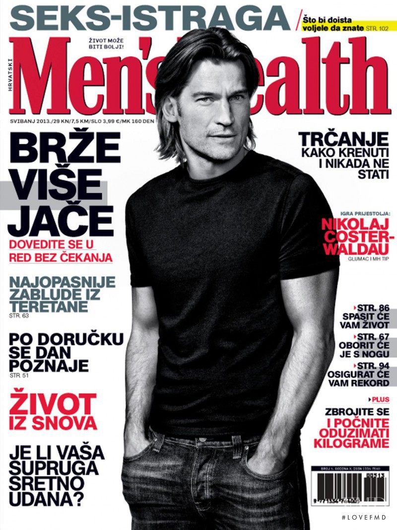  featured on the Men\'s Health Croatia cover from May 2013