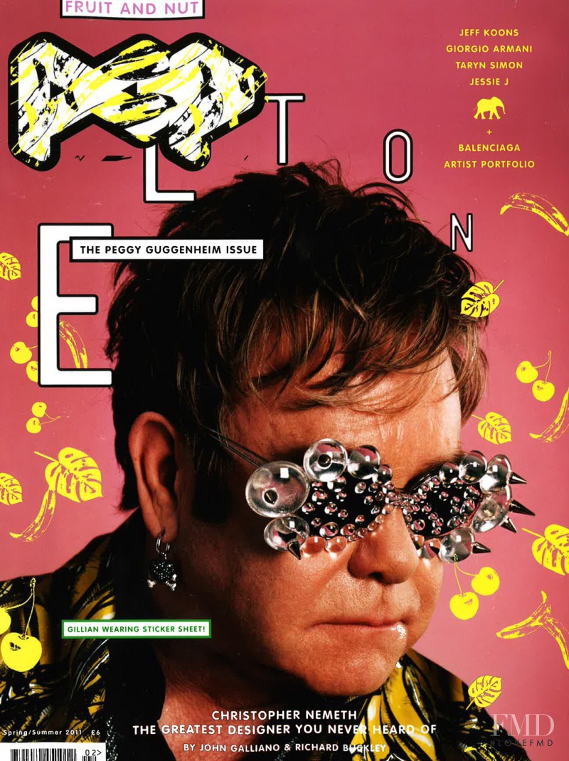 Elton John featured on the Pop cover from March 2011