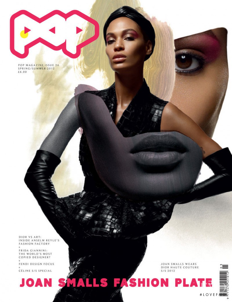Joan Smalls featured on the Pop cover from March 2012