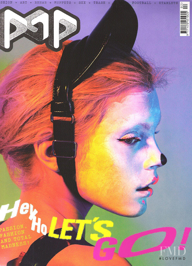 Jessica Stam featured on the Pop cover from February 2013