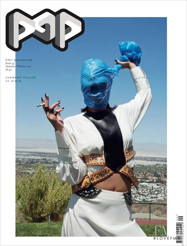 Adèle Exarchopoulos featured on the Pop cover from September 2015