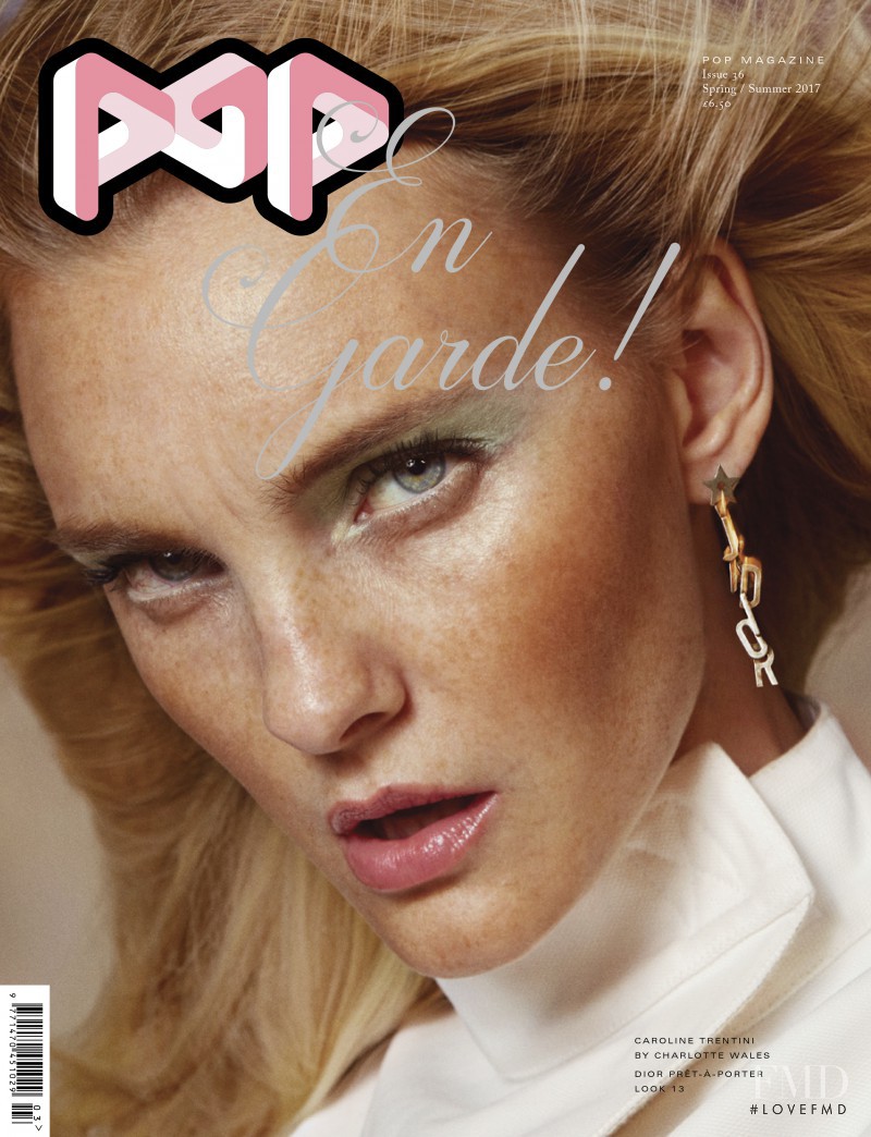 Caroline Trentini featured on the Pop cover from February 2017