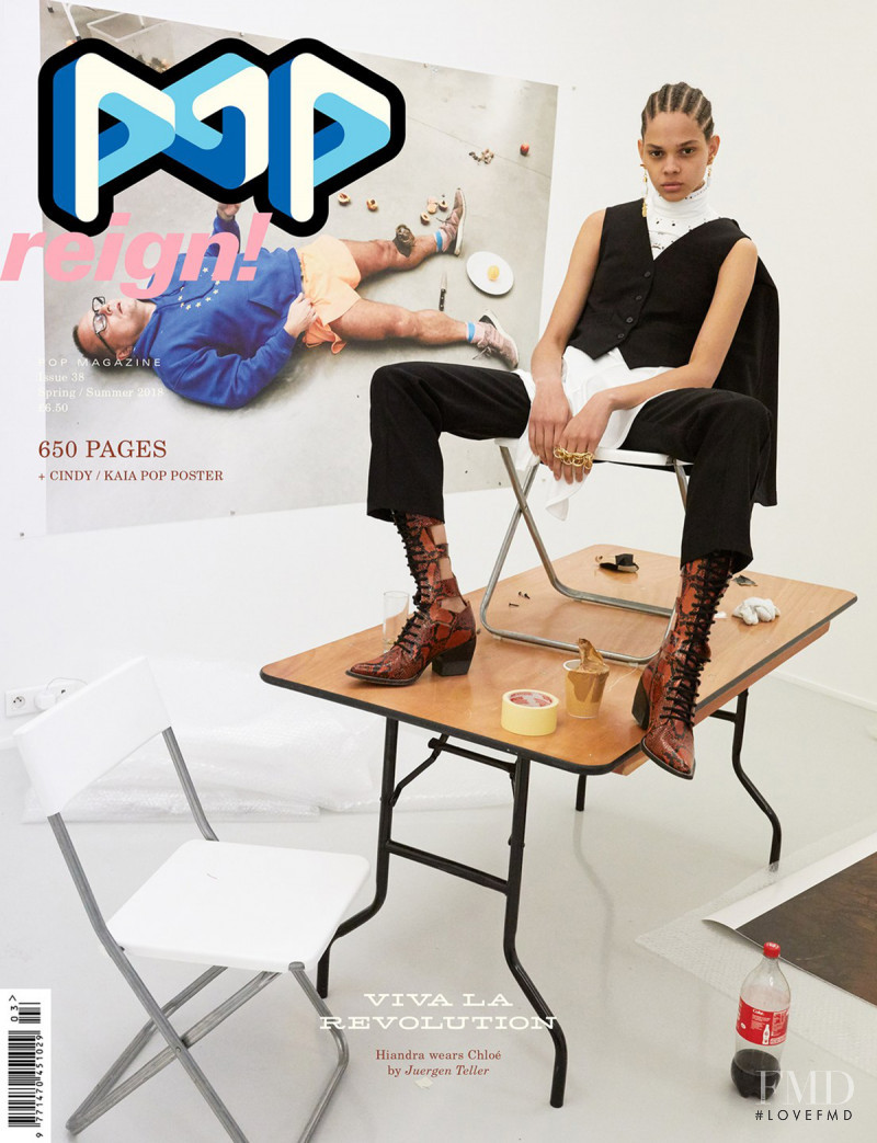 Hiandra Martinez featured on the Pop cover from February 2018