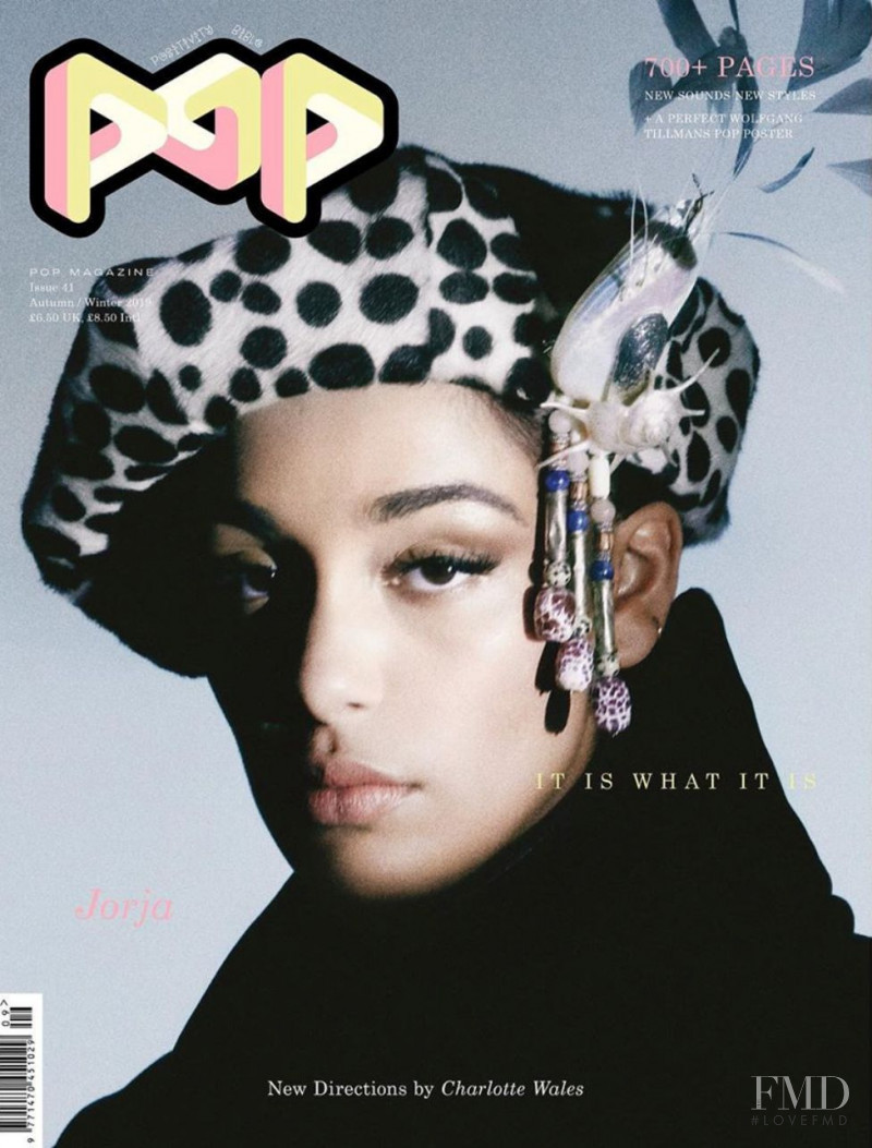 Jorga Smith featured on the Pop cover from September 2019