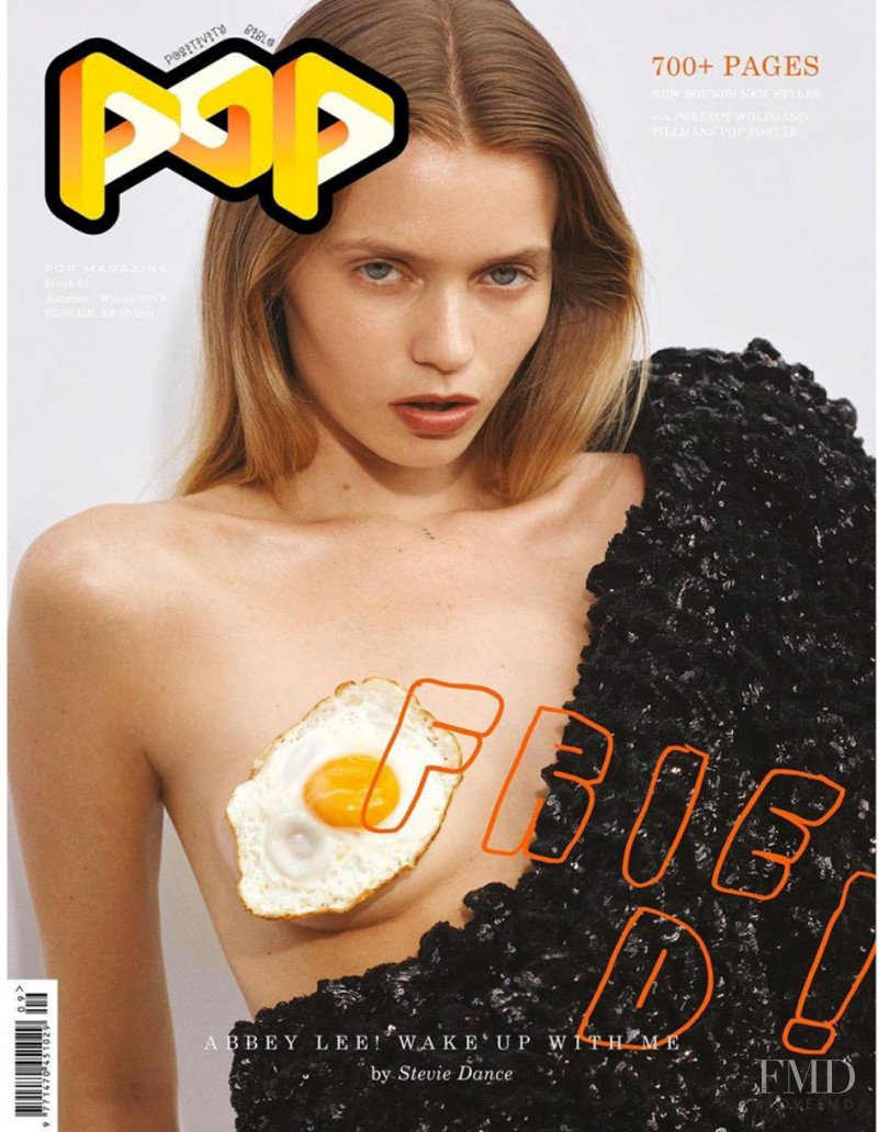 Abbey Lee Kershaw featured on the Pop cover from September 2019
