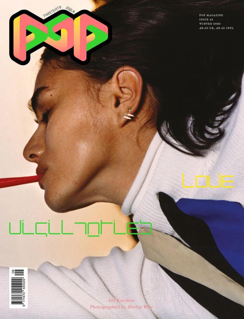 Jill Kortleve featured on the Pop cover from October 2020