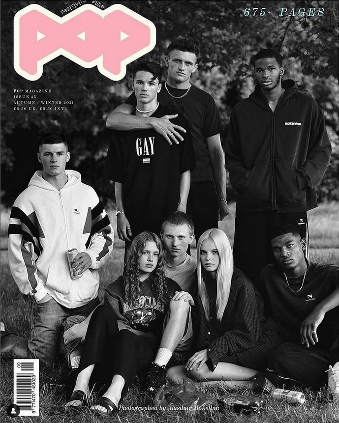 Tara Halliwell featured on the Pop cover from September 2021