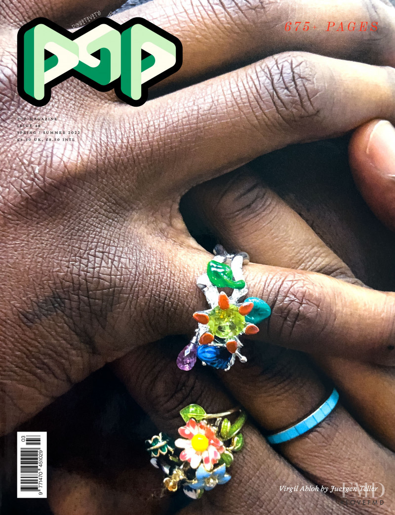 Virgil Abloh featured on the Pop cover from February 2022