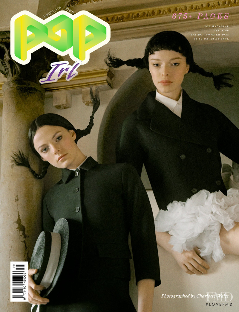 Grace Clover, Cassady Clover featured on the Pop cover from February 2022