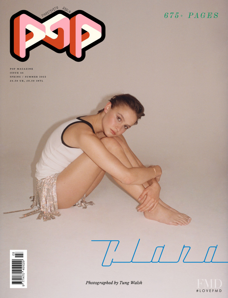Clara Rugaard featured on the Pop cover from February 2022