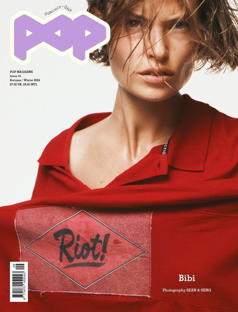 Bibi Breslin featured on the Pop cover from September 2024