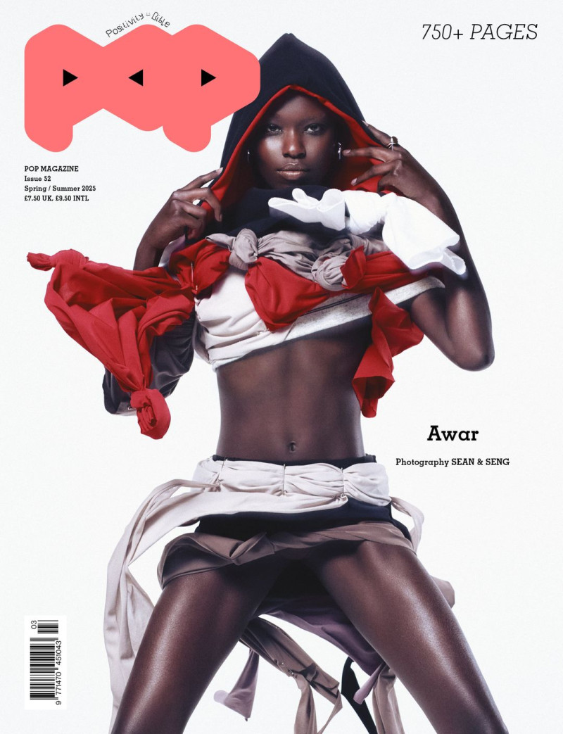 Awar Odhiang featured on the Pop cover from March 2025