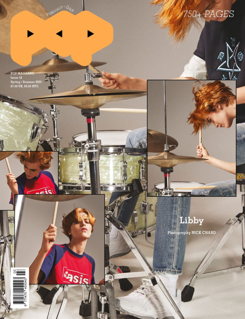 Libby Bennett featured on the Pop cover from March 2025