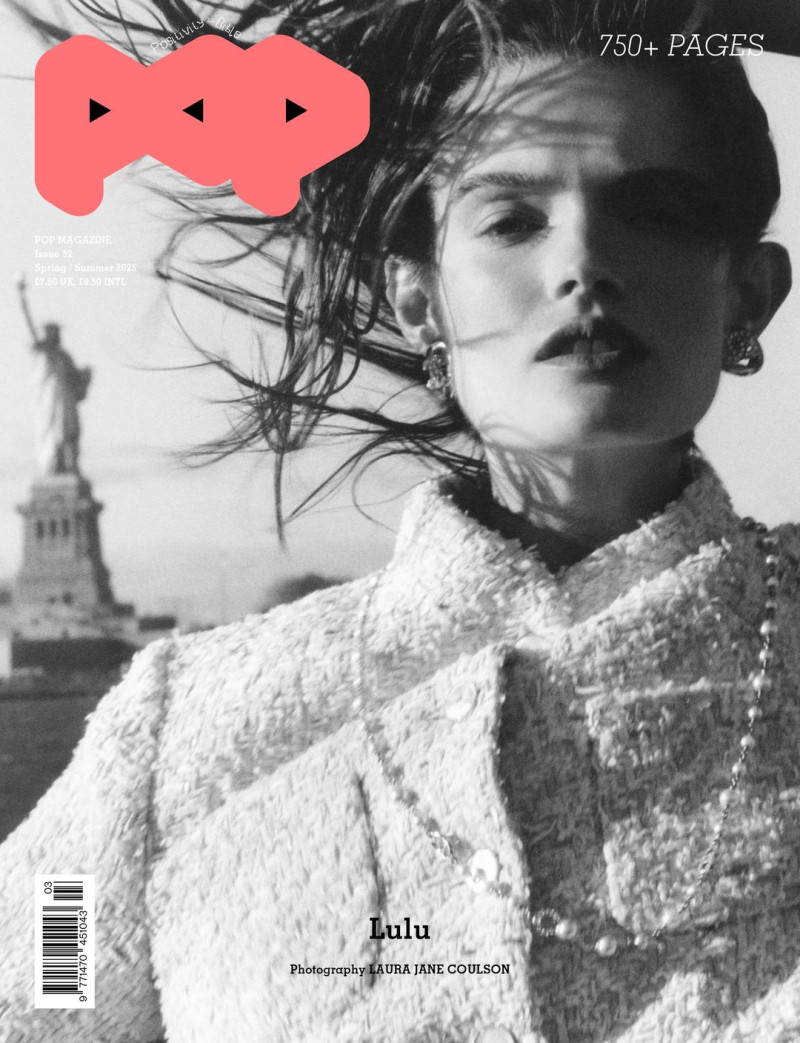 Lulu Tenney featured on the Pop cover from March 2025