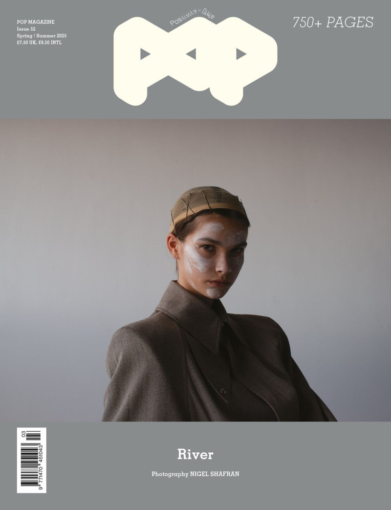 River Klein featured on the Pop cover from March 2025