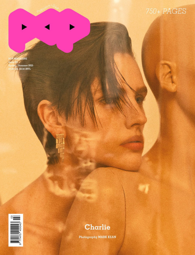 Charlie Jones featured on the Pop cover from March 2025