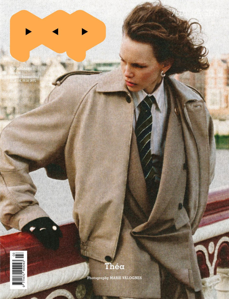 Thea Almqvist featured on the Pop cover from March 2025